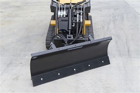 mini skid steer for snow removal|dirt plow for skid steer.